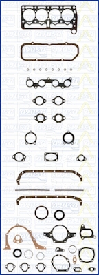 TRISCAN 599-2501 Hel packningssats, motor