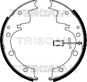 TRISCAN 8100 15558 Bromsbackar, sats