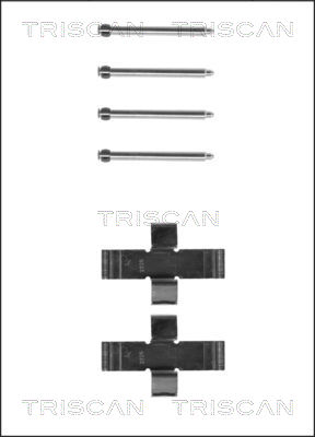 TRISCAN 8105 101194 Tillbehörssats, skivbromsbelägg