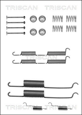 TRISCAN 8105 232556 Zubehörsatz, Bremsbacken