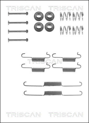 TRISCAN 8105 292448 Zubehörsatz, Bremsbacken