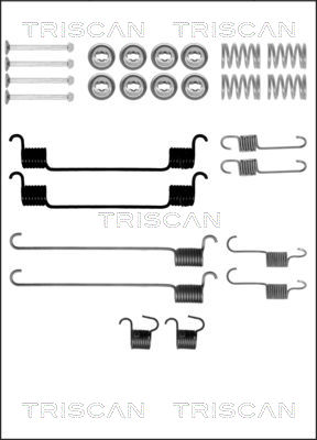 TRISCAN 8105 502558 Zubehörsatz, Bremsbacken