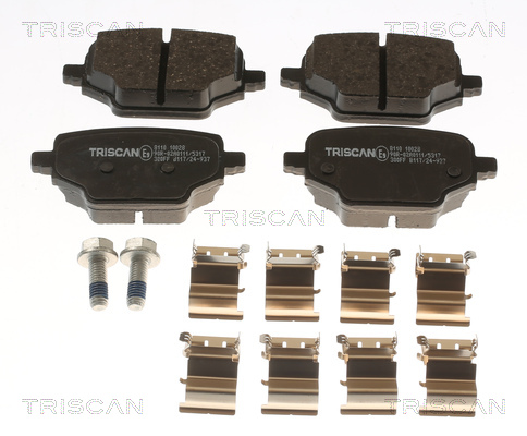 TRISCAN 8110 10028 Bremsbelagsatz, Scheibenbremse