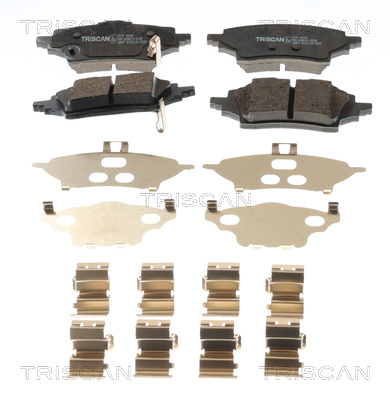 TRISCAN 8110 10128 Bremsbelagsatz, Scheibenbremse