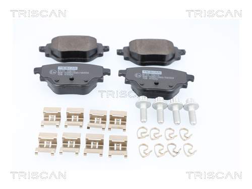 TRISCAN 8110 10615 Bremsbelagsatz, Scheibenbremse