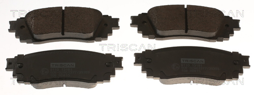 TRISCAN 8110 13181 Bremsbelagsatz, Scheibenbremse
