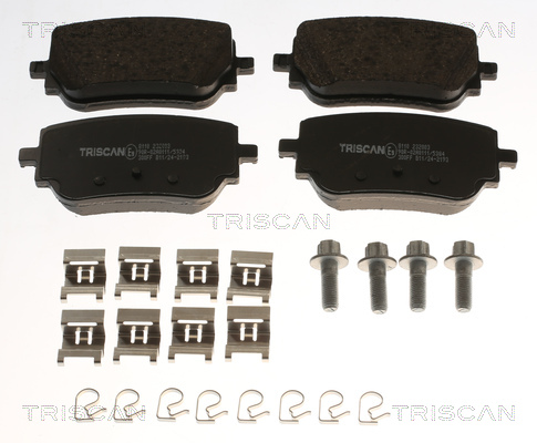 TRISCAN 8110 232003 Bremsbelagsatz, Scheibenbremse