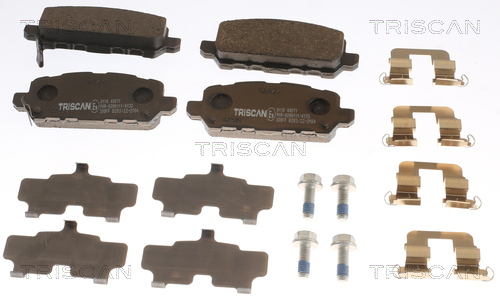 TRISCAN 8110 40071 Bremsbelagsatz, Scheibenbremse