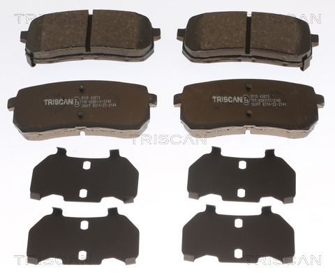 TRISCAN 8110 43073 Bremsbelagsatz, Scheibenbremse