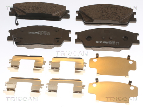 TRISCAN 8110 43075 Bremsbelagsatz, Scheibenbremse
