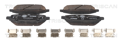 TRISCAN 8110 82004 Bremsbelagsatz, Scheibenbremse