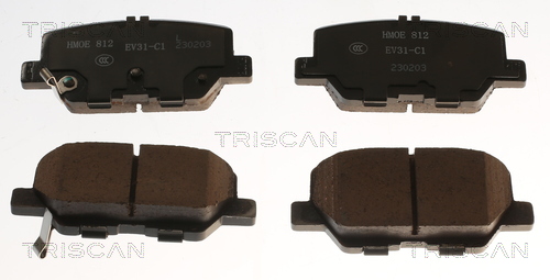 TRISCAN 8110 82009 Bremsbelagsatz, Scheibenbremse