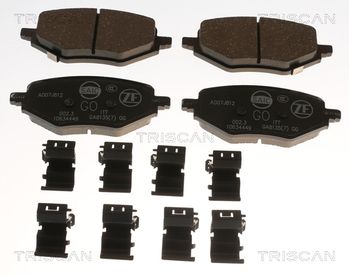 TRISCAN 8110 82010 Bremsbelagsatz, Scheibenbremse