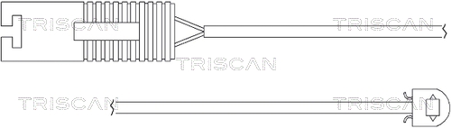 TRISCAN 8115 11014 Varningssensor, bromsbeläggslitage