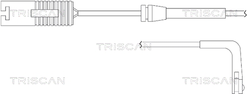 TRISCAN 8115 11016 Varningssensor, bromsbeläggslitage