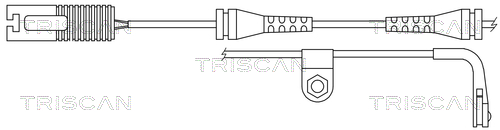 TRISCAN 8115 11022 Varningssensor, bromsbeläggslitage