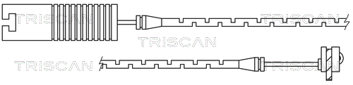 TRISCAN 8115 11025 Varningssensor, bromsbeläggslitage