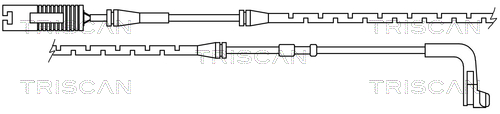 TRISCAN 8115 11029 Varningssensor, bromsbeläggslitage