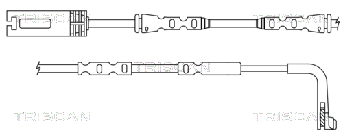 TRISCAN 8115 11039 Varningssensor, bromsbeläggslitage