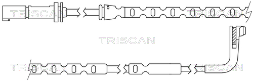 TRISCAN 8115 11041 Varningssensor, bromsbeläggslitage