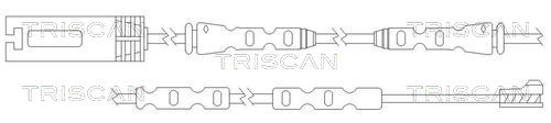 TRISCAN 8115 11062 Varningssensor, bromsbeläggslitage