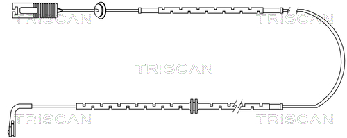 TRISCAN 8115 17002 Varningssensor, bromsbeläggslitage