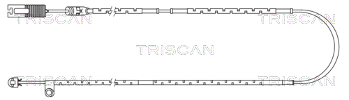 TRISCAN 8115 17006 Varningssensor, bromsbeläggslitage