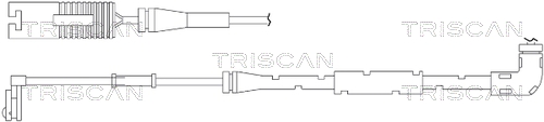 TRISCAN 8115 17009 Varningssensor, bromsbeläggslitage