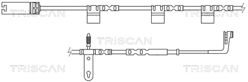 TRISCAN 8115 17013 Varningssensor, bromsbeläggslitage