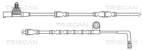 TRISCAN 8115 17017 Varningssensor, bromsbeläggslitage