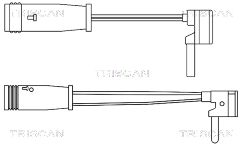 TRISCAN 8115 23017 Varningssensor, bromsbeläggslitage