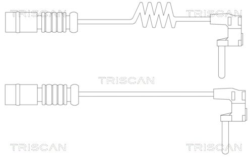 TRISCAN 8115 23020 Varningssensor, bromsbeläggslitage