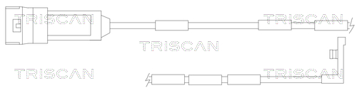 TRISCAN 8115 24001 Varningssensor, bromsbeläggslitage