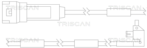 TRISCAN 8115 24003 Varningssensor, bromsbeläggslitage