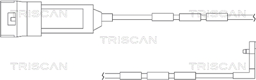 TRISCAN 8115 24009 Varningssensor, bromsbeläggslitage