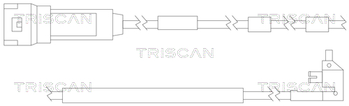 TRISCAN 8115 24011 Varningssensor, bromsbeläggslitage