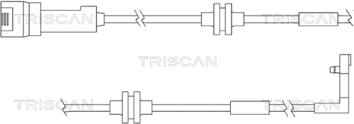 TRISCAN 8115 24012 Varningssensor, bromsbeläggslitage