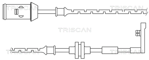 TRISCAN 8115 24013 Varningssensor, bromsbeläggslitage