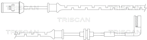 TRISCAN 8115 24015 Varningssensor, bromsbeläggslitage