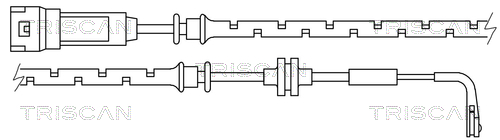 TRISCAN 8115 24018 Varningssensor, bromsbeläggslitage