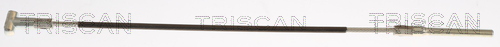 TRISCAN 8140 131199 Seilzug, Feststellbremse