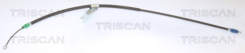 TRISCAN 8140 1611139 Seilzug, Feststellbremse