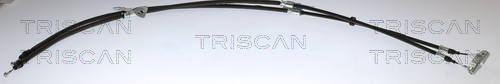 TRISCAN 8140 241156 Seilzug, Feststellbremse