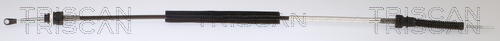 TRISCAN 8140 29711 Seilzug, Schaltgetriebe