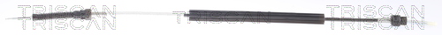 TRISCAN 8140 29724 Seilzug, Schaltgetriebe