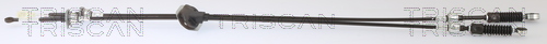 TRISCAN 8140 43706 Seilzug, Schaltgetriebe