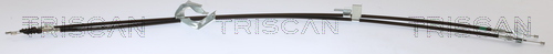 TRISCAN 8140 501146 Seilzug, Feststellbremse