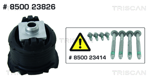 TRISCAN 8500 23826 Lagerung, Achskörper