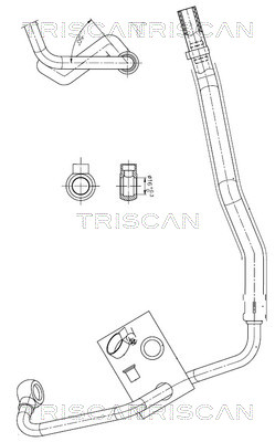 TRISCAN 8516 11014 Hydraulikschlauch, Lenkung