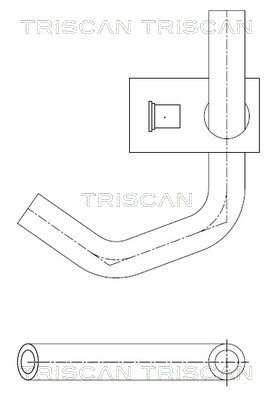 TRISCAN 8516 11024 Hydraulikschlauch, Lenkung